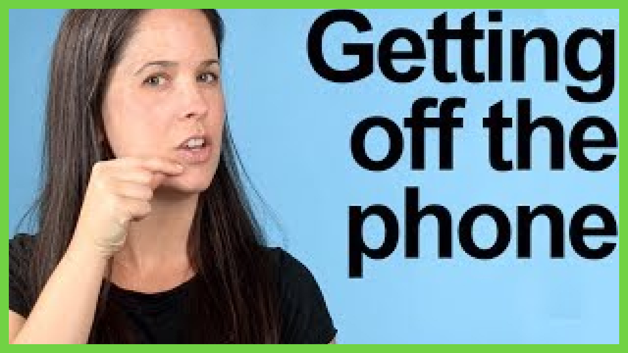 How Can I Get Pictures Off My Phone How to Get off the Phone - Rachel's English