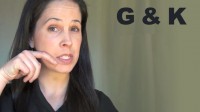 English: How to Pronounce G [g] and K [k] Consonants