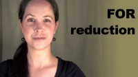 English Pronunciation – Reduction: the Word FOR