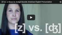 ZZ vs. JJ (buzz vs. budge) Sounds