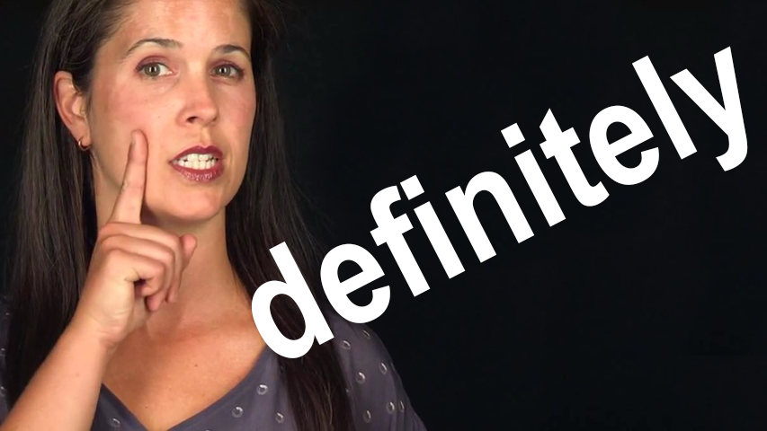 How to Pronounce DEFINITELY - Word of the Week - Rachel's English