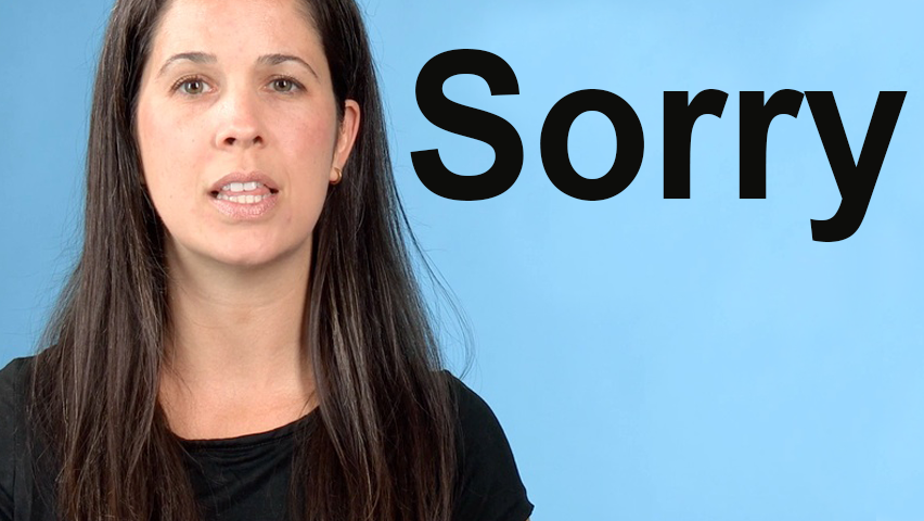 how to pronounce sorry