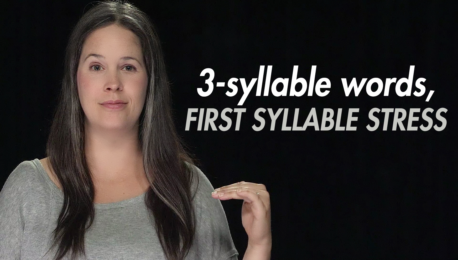 What Are 4 Syllable Words With Stress