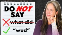 FAST ENGLISH | How Americans say “What did”